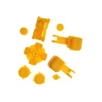 Boutons de boîtier en plastique colorés pour les pièces de bouton de console de boutons de jeux Gameboy Advance SP
