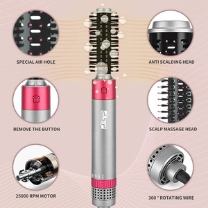 แปรงลมร้อน Dsp Professional Multi Styler 4 in 1 พร้อมหัวกระจายลม สำหรับยืดและม้วนผม - Product Image 3