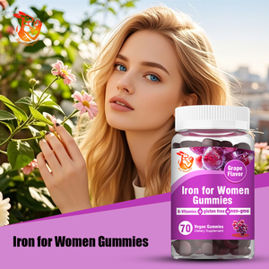 Premium High Iron for Women Gummies with Pantothenic Acid Supplement for Healthy Cellular Energy Promote Energy Function - Product Image 5