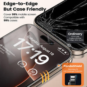 ฟิล์มกระจกนิรภัยแบบใสพิเศษ สำหรับ iPhone 16 17 HD  คุณภาพสูง OEM  2.5D 9H  ป้องกันหน้าจอแบบ AR - Product Image 5