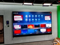 Digital Signage für Konferenzen im Innenbereich: 108-Zoll Mini COB P0.9 Non-Touch All-in-One LED-Display, Wandmontage & Bodenständer verfügbar