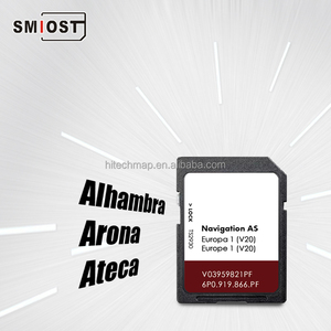 SMIOST CID memoria navegación y mapa GPS coche Softwares tarjeta SD Memorial para Seat 2025 AS V20 <span class=keywords><strong>Alhambra</strong></span> Leon - Product Image 1