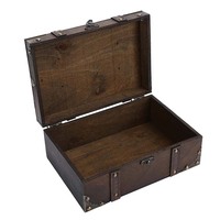 Caja de madera con cierre para regalo, embalaje personalizado hecho a mano, miel
