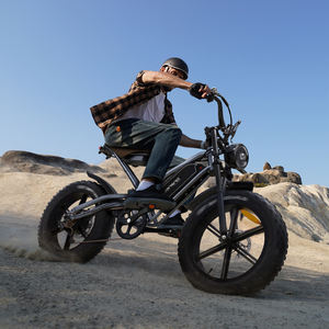 JANSNO Nueva Bicicleta Eléctrica Híbrida X50 de 48V 250W, Bicicleta Eléctrica Urbana de 20 Pulgadas con Llantas Gruesas para Desplazamientos Urbanos - Product Image 2