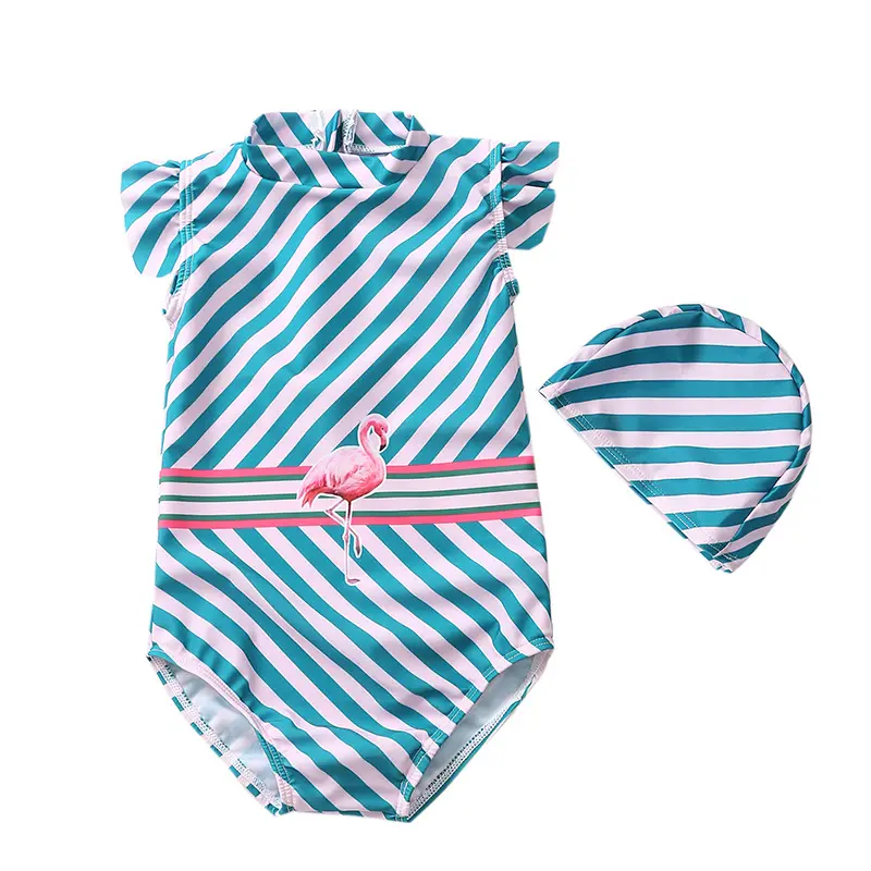 211027XL14ボディスーツジャンプスーツセット水着子供ビーチウェア服子供服幼児水着女の子赤ちゃん水着