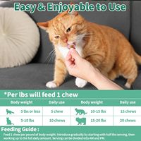 Probiotiques pour chats OEM, friandises molles, soutien immunitaire, digestion, nutrition, probiotiques pour animaux de compagnie, santé, friandises croquantes et crémeuses, compléments alimentaires pour chats