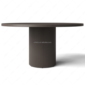 Ferly Vòng nhôm bàn ăn thiết lập với 4 ghế hiện đại Patio nội thất sân vườn thiết lập - Product Image 2