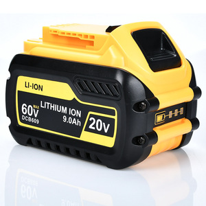 แบตเตอรี่ลิเธียมอิออน Quanchuangda 20V 9.0Ah 60V Max DCB609 สำหรับเครื่องมือไฟฟ้า - Product Image 5