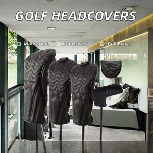 Housse de protection imperméable pour mallet putter et fer de golf, vierge, avec broderie – Catégorie de produit : Housses de tête de club de golf - Product Image 3