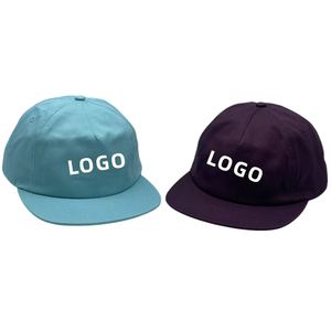 Amerikaanse Street-Style Niche Design Effen Vijf-Panel Platte Pet Dames Trendy Hiphop Skateboard Honkbalhoed Heren Pet - Product Image 1