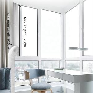 Kit de paneles de sellado de adaptador de tubo de 5,9 pulgadas, Unidad de ventilación de sellado de <span class=keywords><strong>ventana</strong></span> de CA <span class=keywords><strong>Universal</strong></span>, <span class=keywords><strong>placa</strong></span> de <span class=keywords><strong>aire</strong></span> acondicionado portátil con adaptador de tubo - Product Image 5