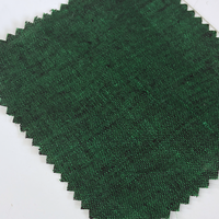 Tissu uni, 51% Lin 49% Chanvre, Biologique, Lavé, 165 GSM, Poids Moyen, Vente Directe Usine