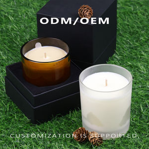 Vendita calda fatto a mano candele d'arte eco-friendly naturale cera di soia di lusso profumo di lunga durata barattolo di vetro profumi personalizzati Diwali - Product Image 4