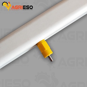 Agrieso chất lượng tốt brolier nước núm vú uống với cup chính hệ thống nước uống tự động dòng cho Gia cầm Gà - Product Image 2