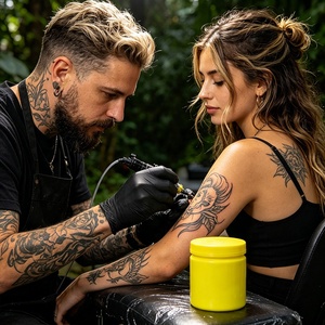 Crème Tatouage Professionnelle Haute Efficacité pour Artistes Tatoueurs et Salons – Service de Conception d'Étiquettes Personnalisées – Meilleure Vente - Product Image 4