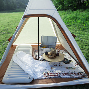 เต็นท์อินเดียนสำหรับกิจกรรมกลางแจ้ง Explorer ขนาด 230x230x220 ซม. แบบชั้นเดียว กันฝน สำหรับ 3-4 คน เหมาะสำหรับปิกนิกและตั้งแคมป์ - Product Image 2