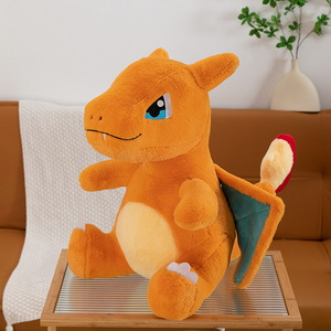 10 pollici di alta qualità <span class=keywords><strong>comodo</strong></span> simpatico cartone animato ardente drago peluche peluche animali per bambini giocattoli di peluche per ragazzi ragazze - Product Image 1