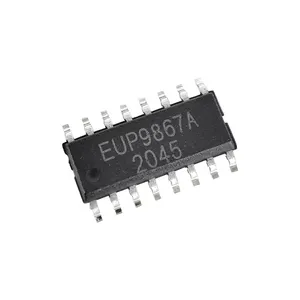 audio amplifier IC EUP9867A 2*7W Stereo Class X audio power amplifier (built-in BOOST step-up module) SMD esop-16