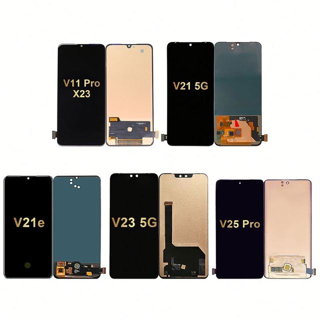 Mobile Phones Lcds for Vivo V9 V11 V15 V17 V19 V20 SE V21 V21e V23 V23e V25 V25e V27 V27e Pro Touch Screen Digitizer Assembly