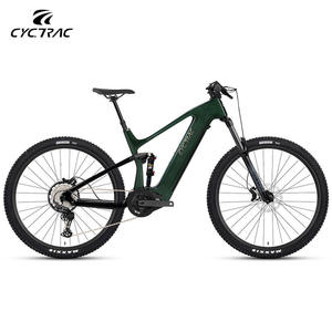 <span class=keywords><strong>Bicicleta</strong></span> Eléctrica de Fibra de Carbono CYCTRAC EM10 con Motor Central de 500W, Suspensión Completa, 12 Velocidades, Batería de Litio de 48V, <span class=keywords><strong>Bicicleta</strong></span> de Montaña Deportiva de <span class=keywords><strong>29</strong></span> Pulgadas - Product Image 2
