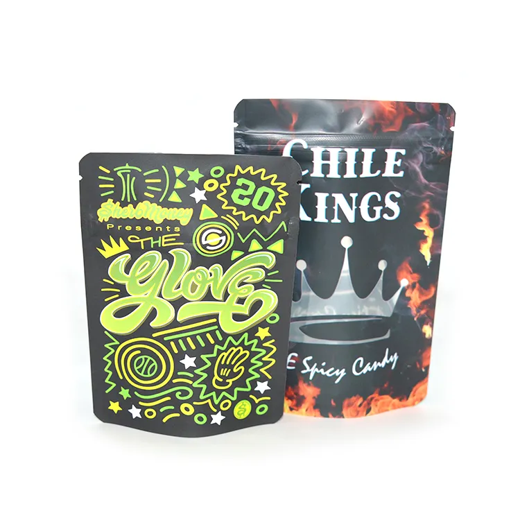 jungle boys Self Sealing Bags Heat smell proof packaging Zipper Custom Printed 3.5g Mylar Bag stand up pouch