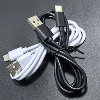 Cables de Carga USB C de 2A y 0.3m, Carga Rápida Universal, Cable USB A Macho a Tipo C