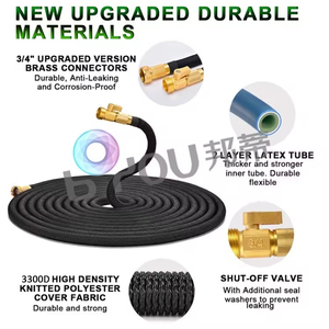 Wholesale Polyester Feet <b>Shrinking</b> 50ft 100ft Magic Expandable Water with Spray Nozzles - Product Image 5