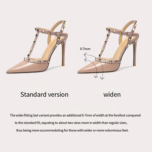 <span class=keywords><strong>Sandalias</strong></span> Decoradas con Remaches Personalizadas para Mujer, Zapatos de Lujo para Mujer, <span class=keywords><strong>Sandalias</strong></span> Casuales de Boda para Mujer - Product Image 3