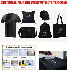 DTF Print Transfer Logo <b>T</b> Shirt 100% Cotton Heavy Duty <b>T</b> Shirt for Promotion Advertising Small MOQ Customization - Product Image 6