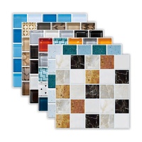 Autocollant mural décoratif scandinave géométrique 3D auto-adhésif pour intérieur