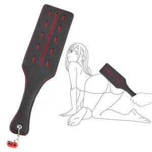 Bondage ingranaggio cuore rosso pelle PU Paddle Kit giocattoli sessuali per donne/uomini sculacciate frusta Juguetes Sexuales - Product Image 1