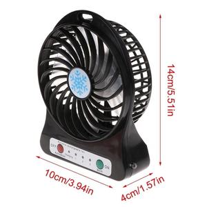 <span class=keywords><strong>Mini</strong></span> ventilateur portable USB rechargeable, refroidisseur <span class=keywords><strong>d</strong></span>'<span class=keywords><strong>air</strong></span>, 3 modes de vitesse, fonction <span class=keywords><strong>d</strong></span>'éclairage LED, ventilateur de bureau - Product Image 5