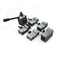 Ensemble de porte-outils à changement rapide en acier de type piston, marque PDM, fabriqué en Chine, pour tour CNC, modèle 251-200, haute résistance, 6 pièces
