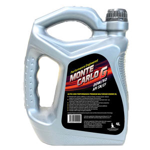 Huile moteur haute performance Monte Carlo G SAE 20W50 API SN CF Huile moteur testée turbo - Product Image 3