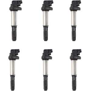 BMW <span class=keywords><strong>3</strong></span> 5 7 için 6 adet ateşleme bobinleri zincir E46 E39 E60 E61 E65 E66 12131712219 - Product Image 1