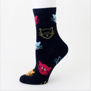 Hot Sale Japanese Popular Cute Character Cartoon <strong>Socks</strong> Women's <strong>Cat</strong> <strong>Socks</strong> - Product Image 3