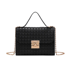 Borse da donna alla moda a buon mercato borsa a tracolla da donna in pelle sintetica 2025 quadratino semplice e alla moda - Product Image 5