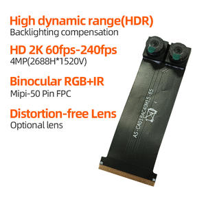 Source Factory OS04C10 4MP 2K 60fps Binocular <b>Camera</b> <b>Module</b> for Facial Recognition Gate and Building Sccess Control Machine - Product Image 2