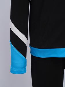 6-16 Kids Boys Latin <b>Dance</b> Competition Latin Wear Figure Skating Training Costume Jacket With Elastic Waistband <b>Pants</b> Sets - Product Image 4