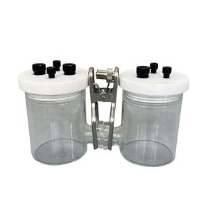 Электролитическая ячейка H-типа со сменной ионной мембраной, герметичная конструкция, стеклянный материал, гарантия 1 год, поддержка OEM/ODM, индивидуальное изготовление - Product Image 1