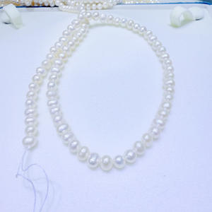 Perlas de Agua Dulce Naturales de Zhuji, 4.5-5mm, Casi Redondas, Casi Impecables, en Polvo, Semi-Acabadas, para DIY, Perlas Sueltas - Product Image 4