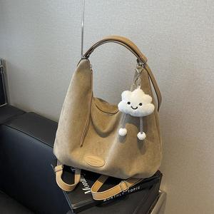 Fashion Women's Tote <b>Bags</b> <b>Large</b>-capacity Cross-border Handbag 2026 New Style Simple Patchwork Shoulder <b>Bag</b> Designer <b>Canvas</b> <b>bags</b> - Product Image 1