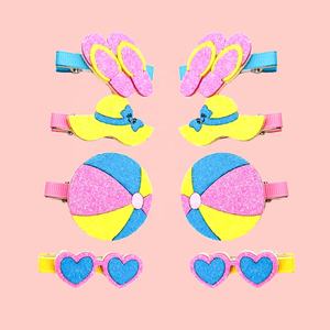 Accessoires pour cheveux en tissu pour filles de Noël, pinces et épingles à cheveux en forme de bonhomme en pain d'épices pour bébés et enfants, fête, 2 pièces - Product Image 6