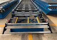 Machine de formage à froid de tôles de toiture trapézoïdales en acier galvanisé PPGI PBR PUR R101 personnalisée, 30 m/min