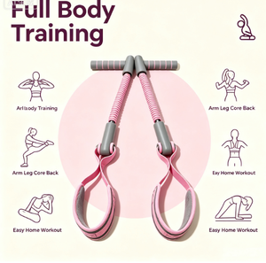 Attrezzo Portatile per Palestra Domestica con Pedale e Banda di Resistenza per Modellare Tutto il Corpo, per Donne, Braccia, <span class=keywords><strong>Gambe</strong></span>, Core, Yoga, Pilates, Esercizio Quotidiano - Product Image 5