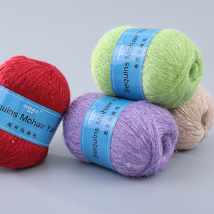 Offre Spéciale – Fils à Tricoter en <span class=keywords><strong>Mohair</strong></span> et Laine Mérinos Mélangée, 64 Couleurs, Doux et <span class=keywords><strong>Chaud</strong></span> pour l'Hiver, Idéal pour Écharpes et Pulls Femme - Product Image 5