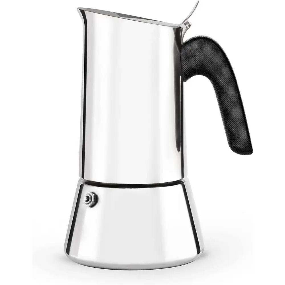 FREE SAMPLE Stainless Steel Induction Capable Stove top Espresso Maker Easy to operate and Clean coffee machines
