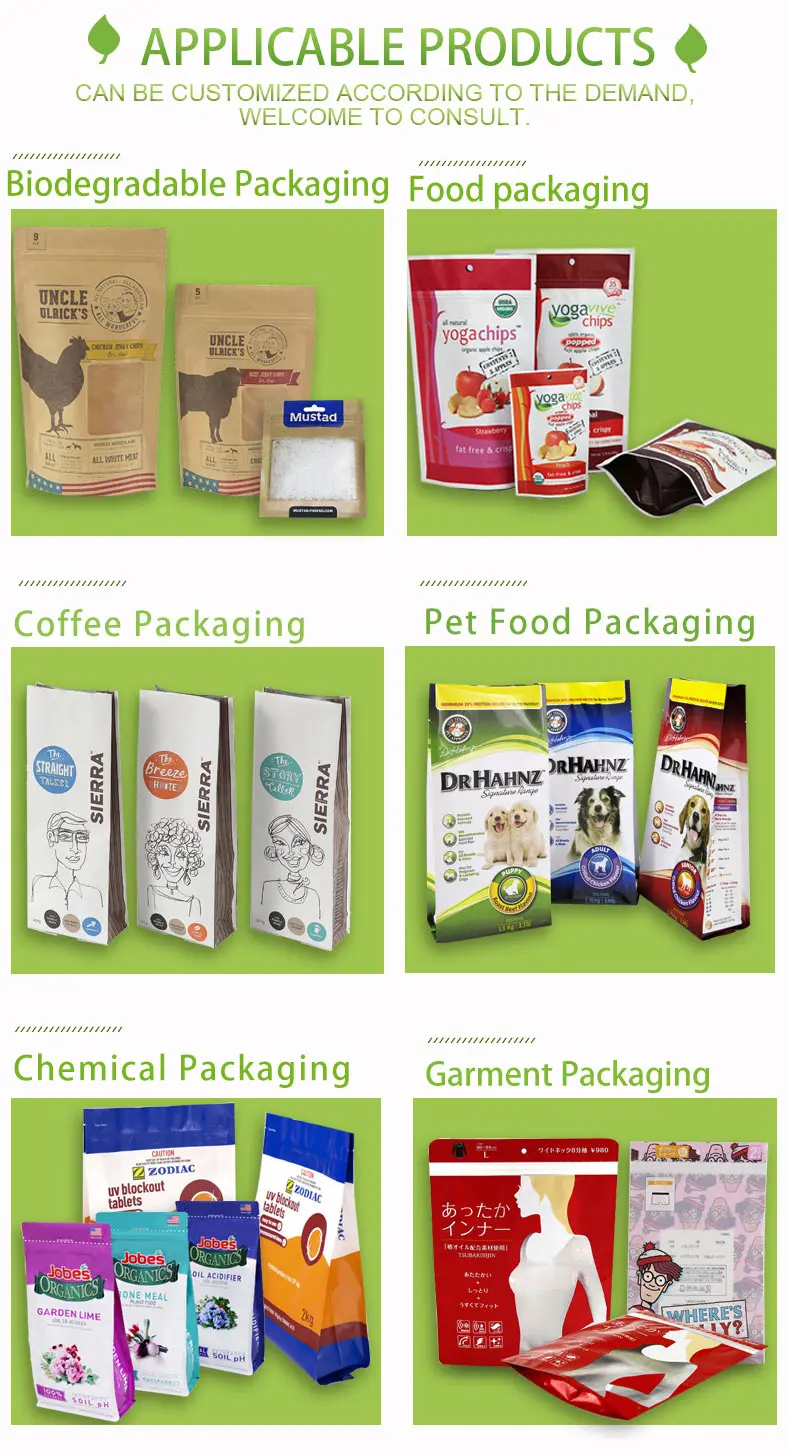 New designed pet food bag with top zipper  Eco-friendly flat bottom  pet food bag Mylar bags for pet food