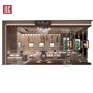 Dg showcase para exibição de joias, viseira moderna de jade para exibição de joias de luxo