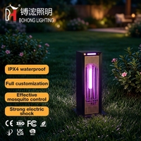 Lampe anti-insectes extérieure étanche de haute qualité à vibration par fréquence et choc électrique, 220V 50Hz, pour jardin, villa, terrasse, pelouse